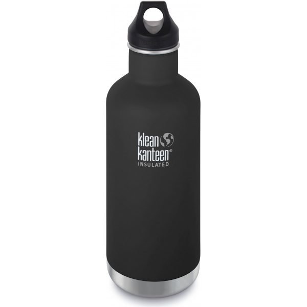 Klean Kanteen Classic Juomapullo Eristetty Ruostumaton Teräs Musta 0.946 L