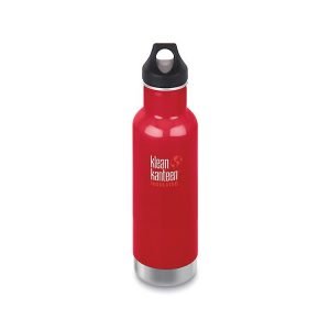 Klean Kanteen Classic Juomapullo Eristetty Ruostumaton Teräs Punainen 0.592 L