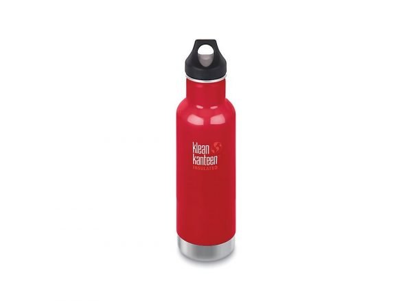 Klean Kanteen Classic Juomapullo Eristetty Ruostumaton Teräs Punainen 0.592 L