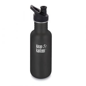 Klean Kanteen Juomapullo Sport Ruostumaton Teräs Musta 0.532 L