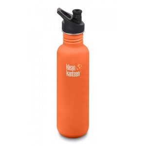 Klean Kanteen Juomapullo Sport Ruostumaton Teräs Oranssi 0.8 L