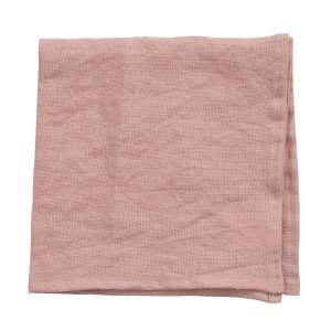 Klippan Yllefabrik Linn Servetti Pale Pink 43x43 Cm