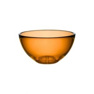 Kosta Boda Bruk Kulho Small Amber 15.5 Cm