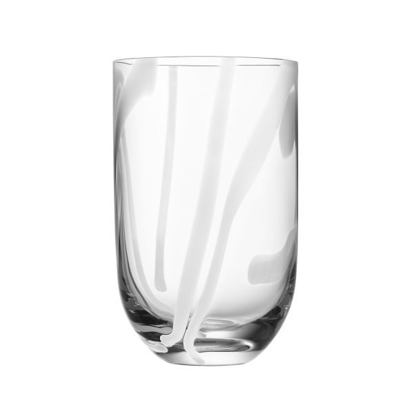 Kosta Boda Contrast Tumbler Valkoinen 40 Cl