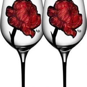 Kosta Boda Tattoo Wine 2-Pack 60 cl