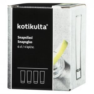 Kotikulta Snapsilasi 6 Cl 4 Kpl