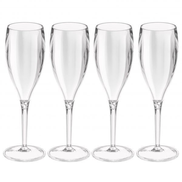 Koziol Cheers No. 1 Crystal Samppanjalasi Kirkas 4 Kpl