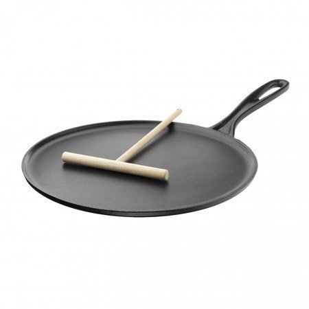 Le Creuset Crepes-pannu 27 cm Matte Black