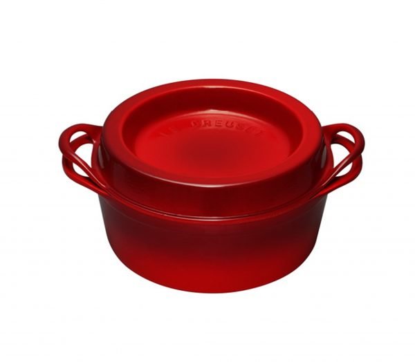 Le Creuset Doufeu Pata Pyöreä Valurauta Cerise 26 Cm 5.5 L