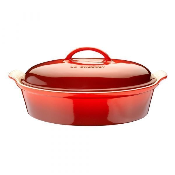 Le Creuset Heritage Soikea Vati Kannella Cerise