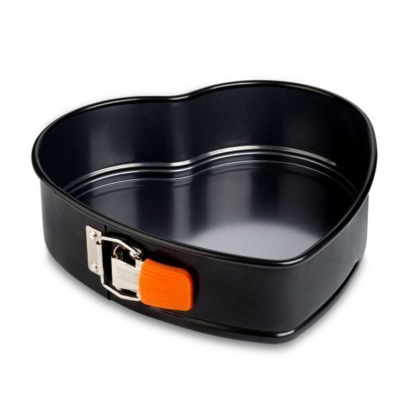 Le Creuset Irtopohjavuoka Sydämenmuotoinen Musta 25x25 Cm