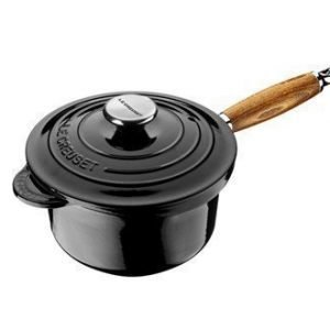 Le Creuset Kattila puukahva ja teräsnuppi Black 1