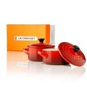 Le Creuset Minipata 2 kpl 6 cm Cerise - lahjapakkaus