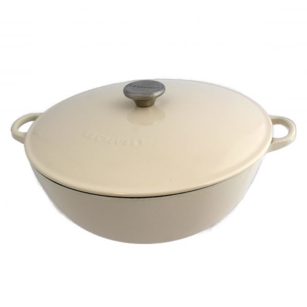 Le Creuset Pata Valurauta Creme 7.0 L