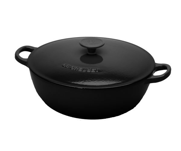 Le Creuset Pata Valurauta Matte Black 7.0 L