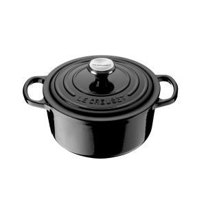 Le Creuset Pyöreä Pata Matte Black 4