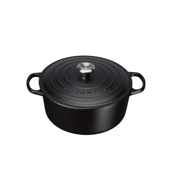 Le Creuset Pyöreä Pata Matte Black 6