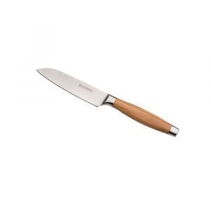 Le Creuset Santoku Veitsi Oliivipuu Kahva 13 Cm