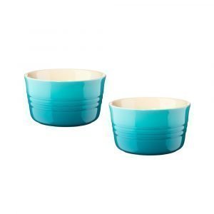 Le Creuset Setti 2 Pyoreää Annoskulhoa Caribbean