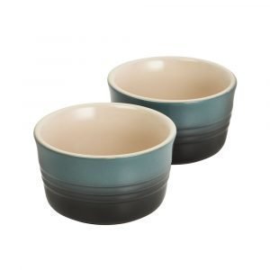 Le Creuset Setti 2 Pyöreää Annoskulhoa Ocean