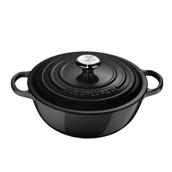 Le Creuset Signa Valurautapata Black 32 Cm