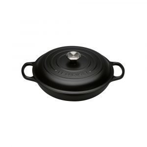 Le Creuset Signature Buffe Pata Matte Black 320 Cl