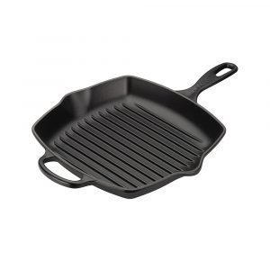 Le Creuset Signature Grillipannu Matte Black 20x20 Cm