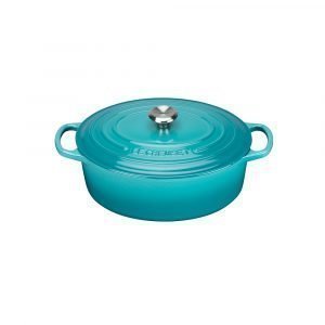 Le Creuset Signature Ovaali Pata Caribbean 410 Cl