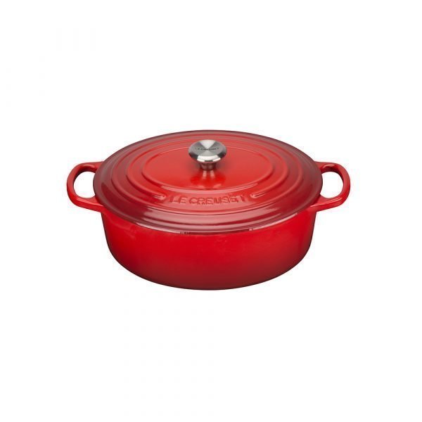 Le Creuset Signature Ovaali Pata Cerise 410 Cl