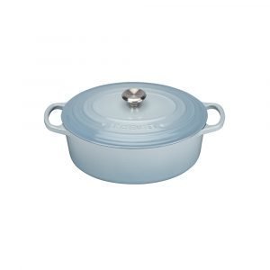 Le Creuset Signature Ovaali Pata Coastal Blue 410 Cl