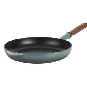 Le Creuset Signature Paistinpannu Puukahvalla Valurauta Ocean 28 Cm