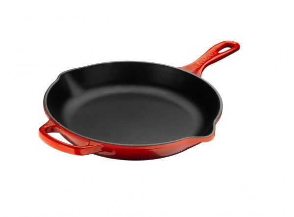 Le Creuset Signature Paistinpannu Valurautakahvalla Valurauta Cerise 23 Cm