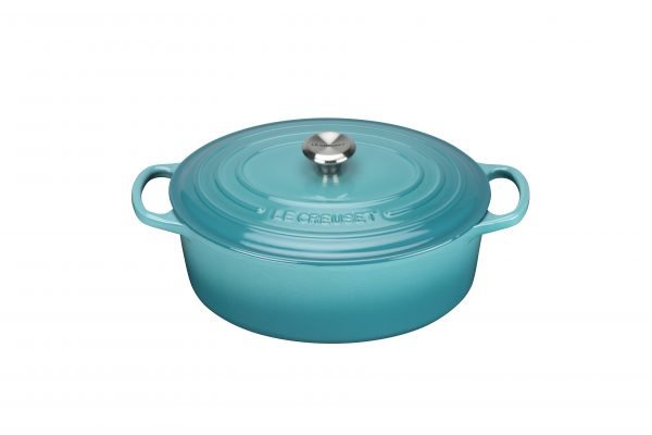 Le Creuset Signature Pata Ovaali Valurauta Caribbean 27 Cm 4.1 L