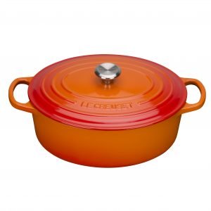 Le Creuset Signature Pata Ovaali Valurauta Volcanic 27 Cm 4.1 L