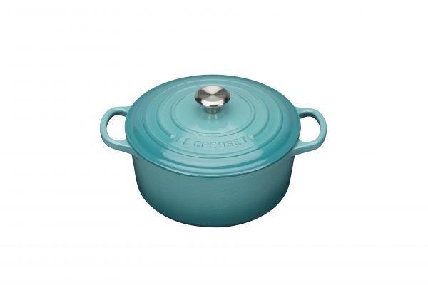 Le Creuset Signature Pata Pyöreä Valurauta Caribbean 22 Cm 3.3 L