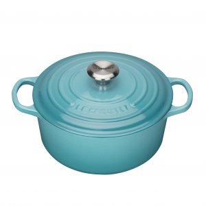 Le Creuset Signature Pata Pyöreä Valurauta Caribbean 24 Cm 4.2 L