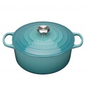 Le Creuset Signature Pata Pyöreä Valurauta Caribbean 26 Cm 5.3 L