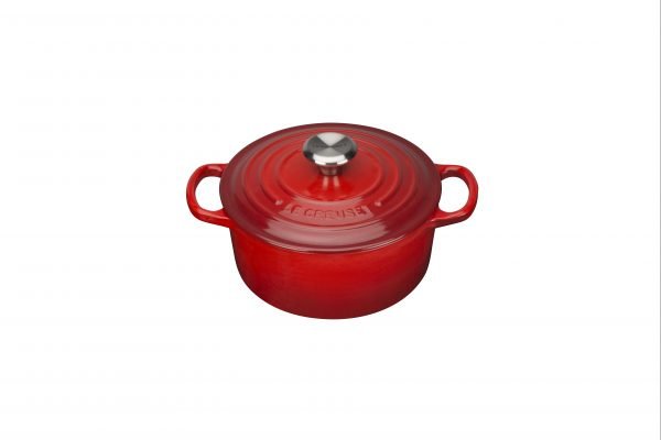 Le Creuset Signature Pata Pyöreä Valurauta Cerise 18 Cm 1.8 L