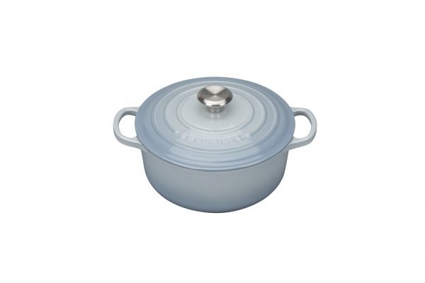 Le Creuset Signature Pata Pyöreä Valurauta Coastal Blue 20 Cm 2.4 L