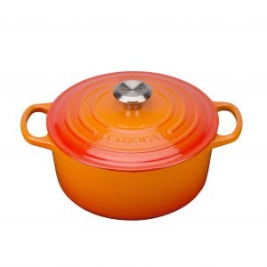 Le Creuset Signature Pata Pyöreä Valurauta Volcanic 24 Cm 4.2 L