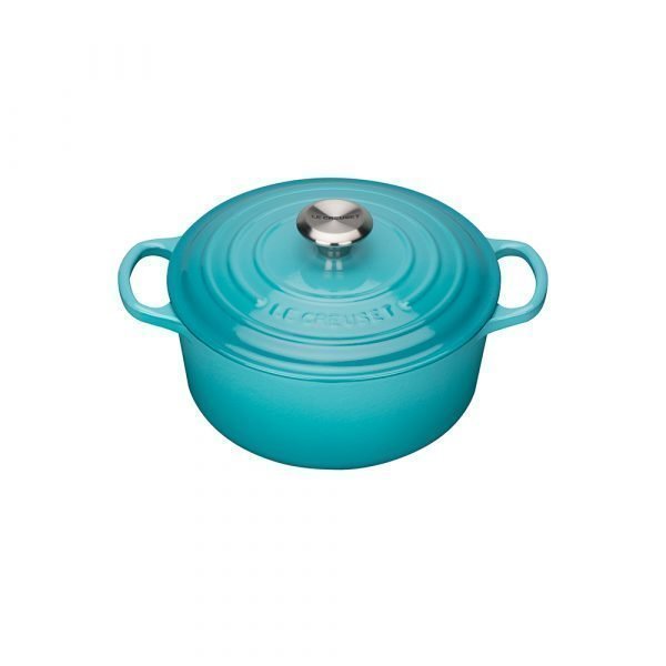 Le Creuset Signature Pyöreä Pata Caribbean 420 Cl