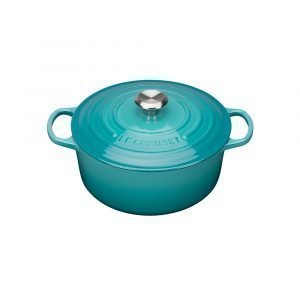 Le Creuset Signature Pyöreä Pata Caribbean 530 Cl