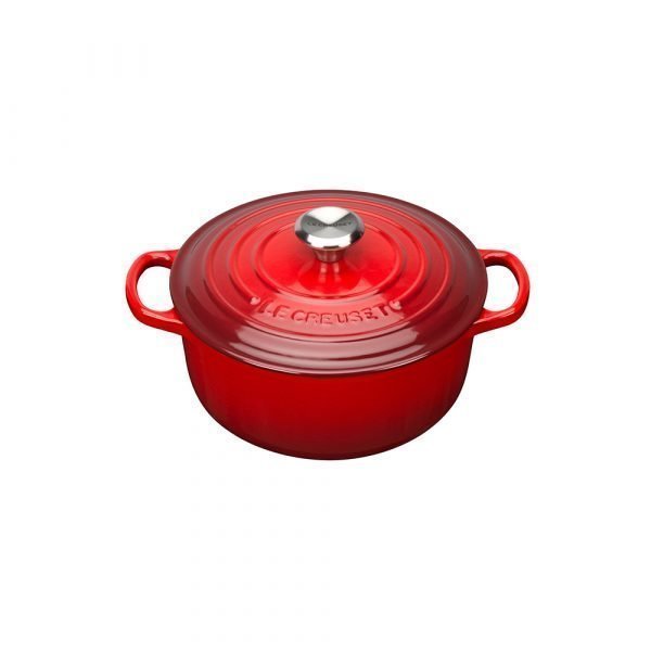 Le Creuset Signature Pyöreä Pata Cerise 240 Cl