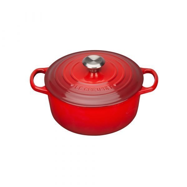 Le Creuset Signature Pyöreä Pata Cerise 420 Cl