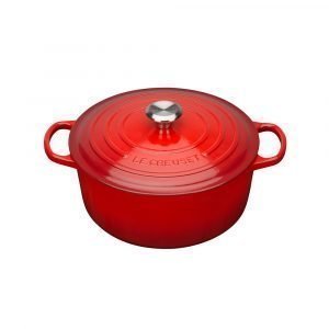 Le Creuset Signature Pyöreä Pata Cerise 840 Cl