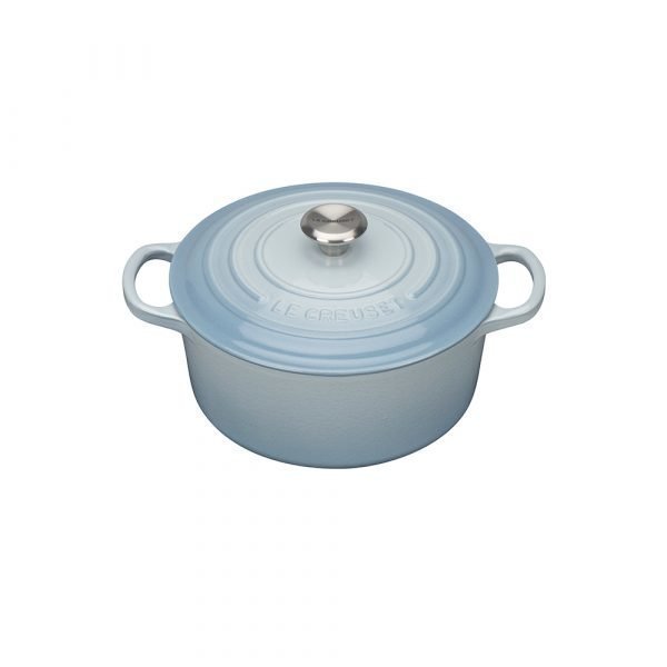 Le Creuset Signature Pyöreä Pata Coastal Blue 330 Cl