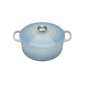 Le Creuset Signature Pyöreä Pata Coastal Blue 530 Cl