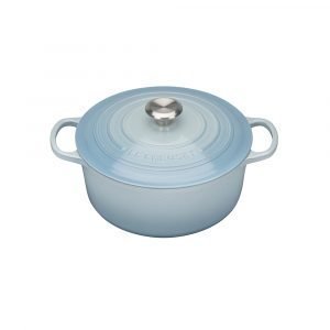 Le Creuset Signature Pyöreä Pata Coastal Blue 530 Cl