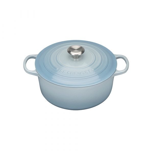 Le Creuset Signature Pyöreä Pata Coastal Blue 530 Cl