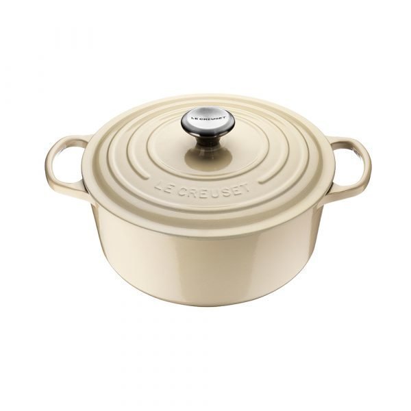 Le Creuset Signature Pyöreä Pata Creme 530 Cl